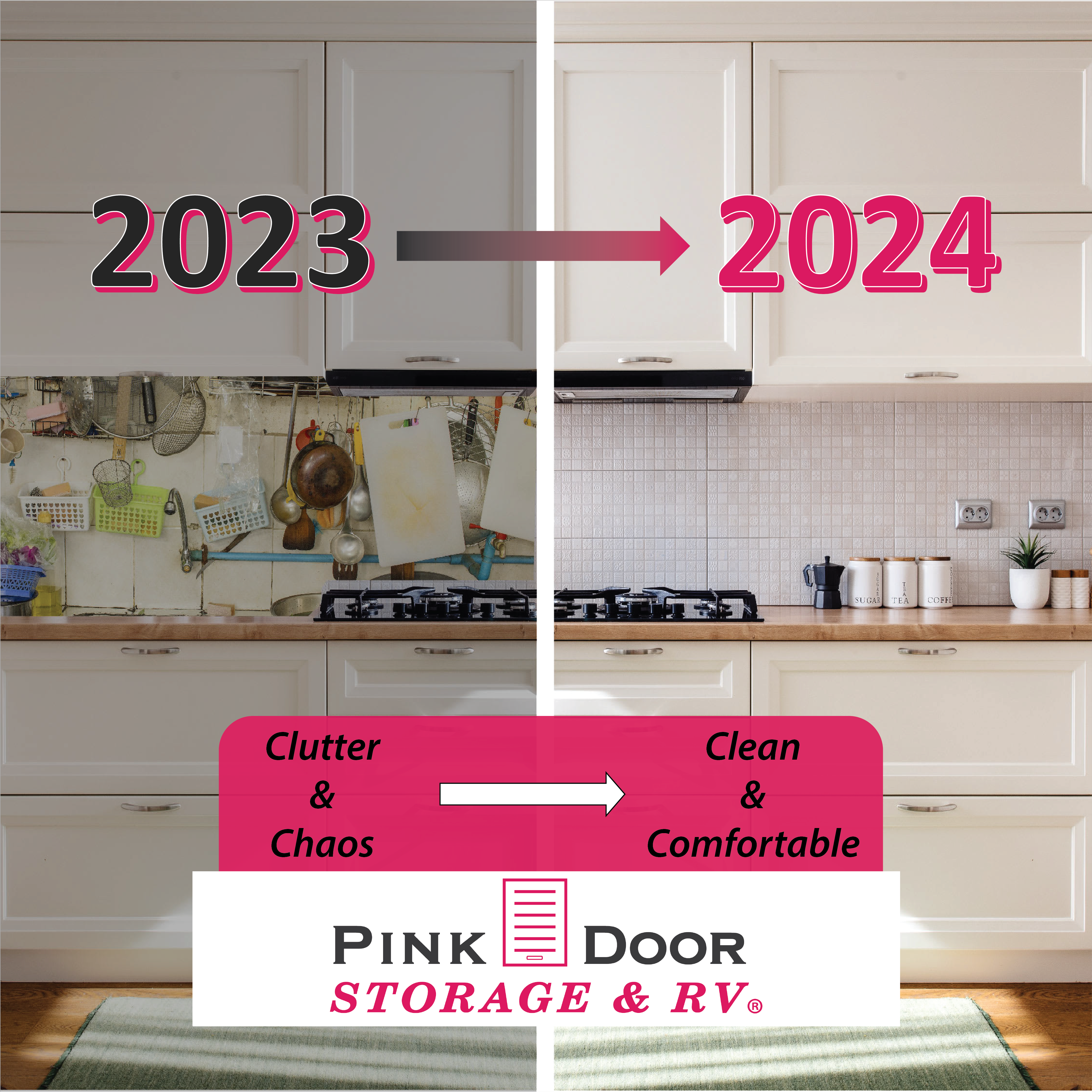 Declutter Your Space With Pink Door Storage & RV